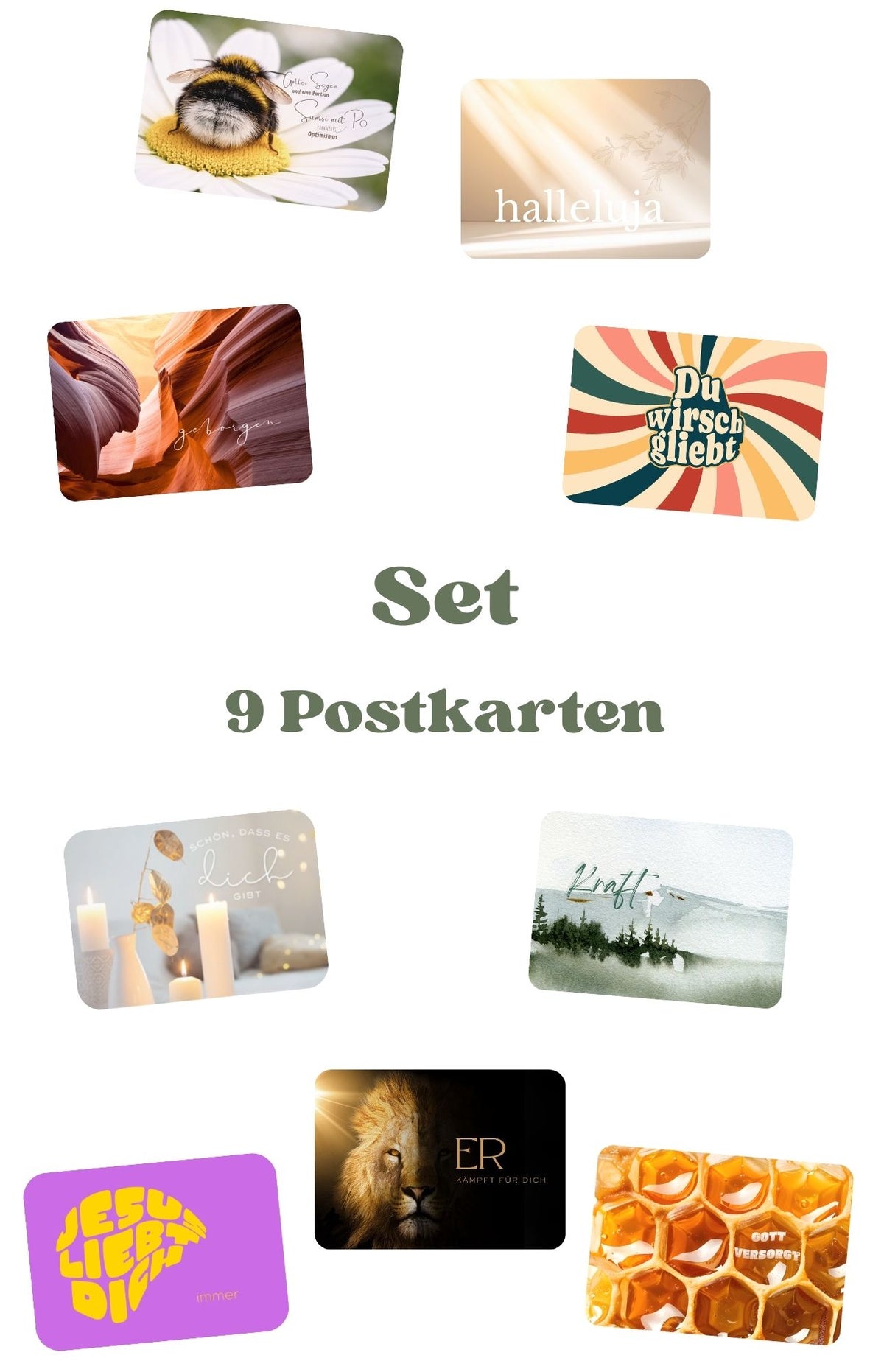 Set 9 Postkarten