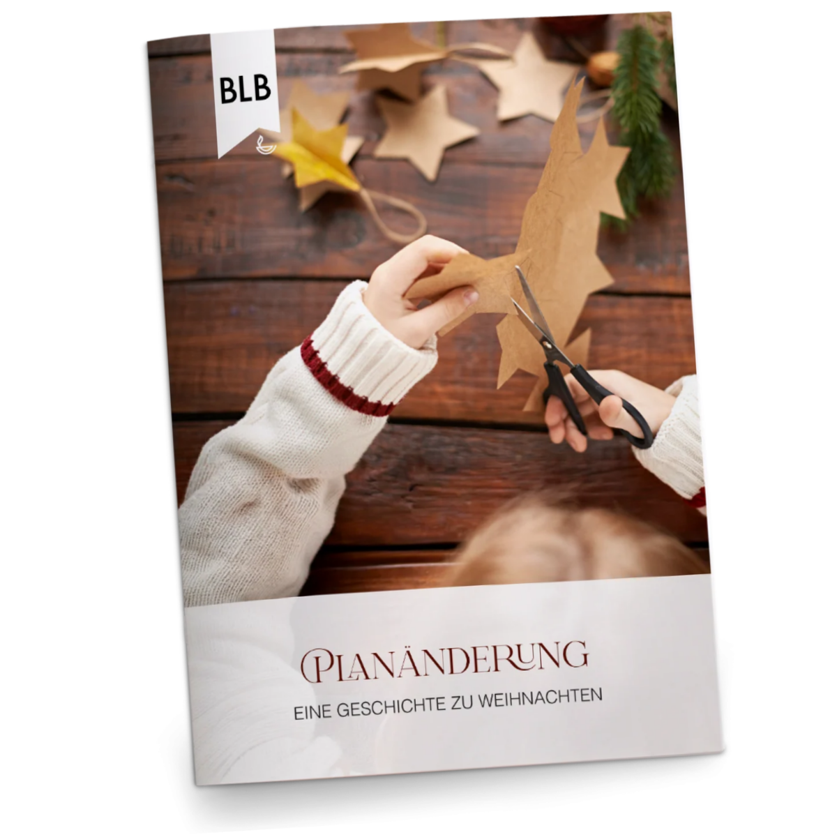 Weihnachtskarte mit Geschichte - Planänderung
