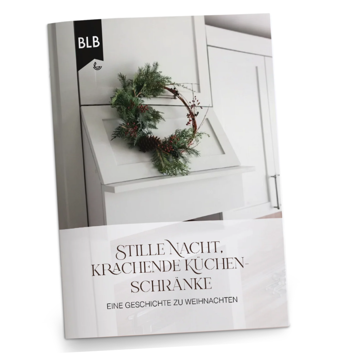 Weihnachtskarte mit Geschichte - Stille Nacht, krachende Küchenschränke