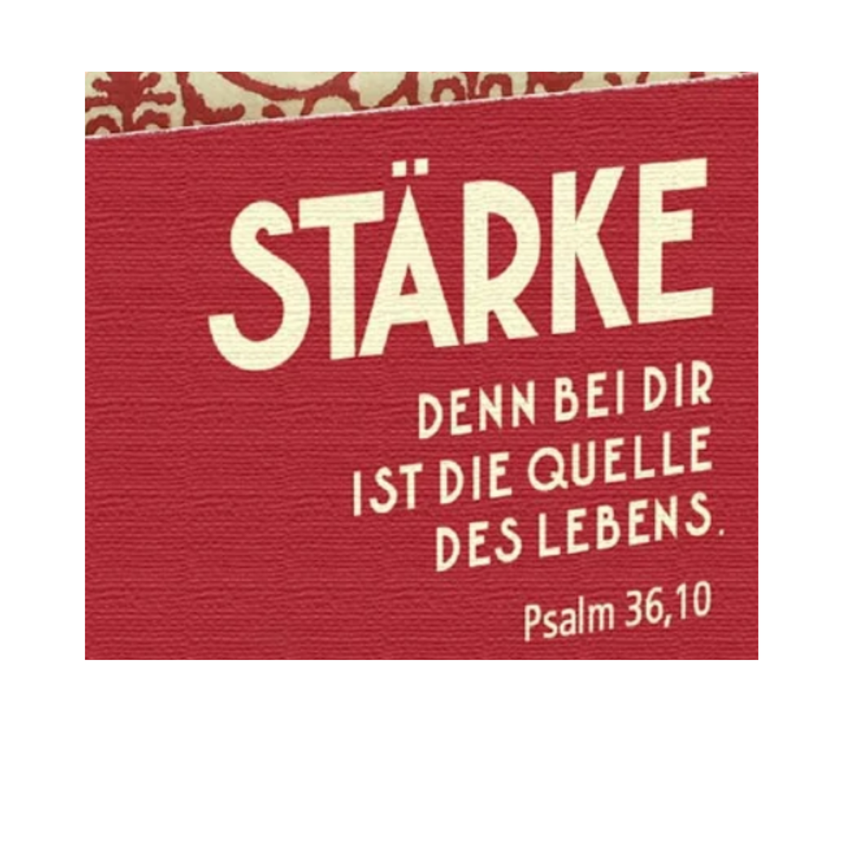 Schafmilchseife - Granatapfel "Stärke" mit Psalm 36.10