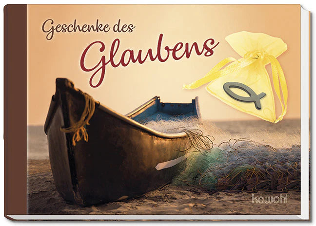 Bildband Buch - Geschenke des Glaubens - mit Fisch