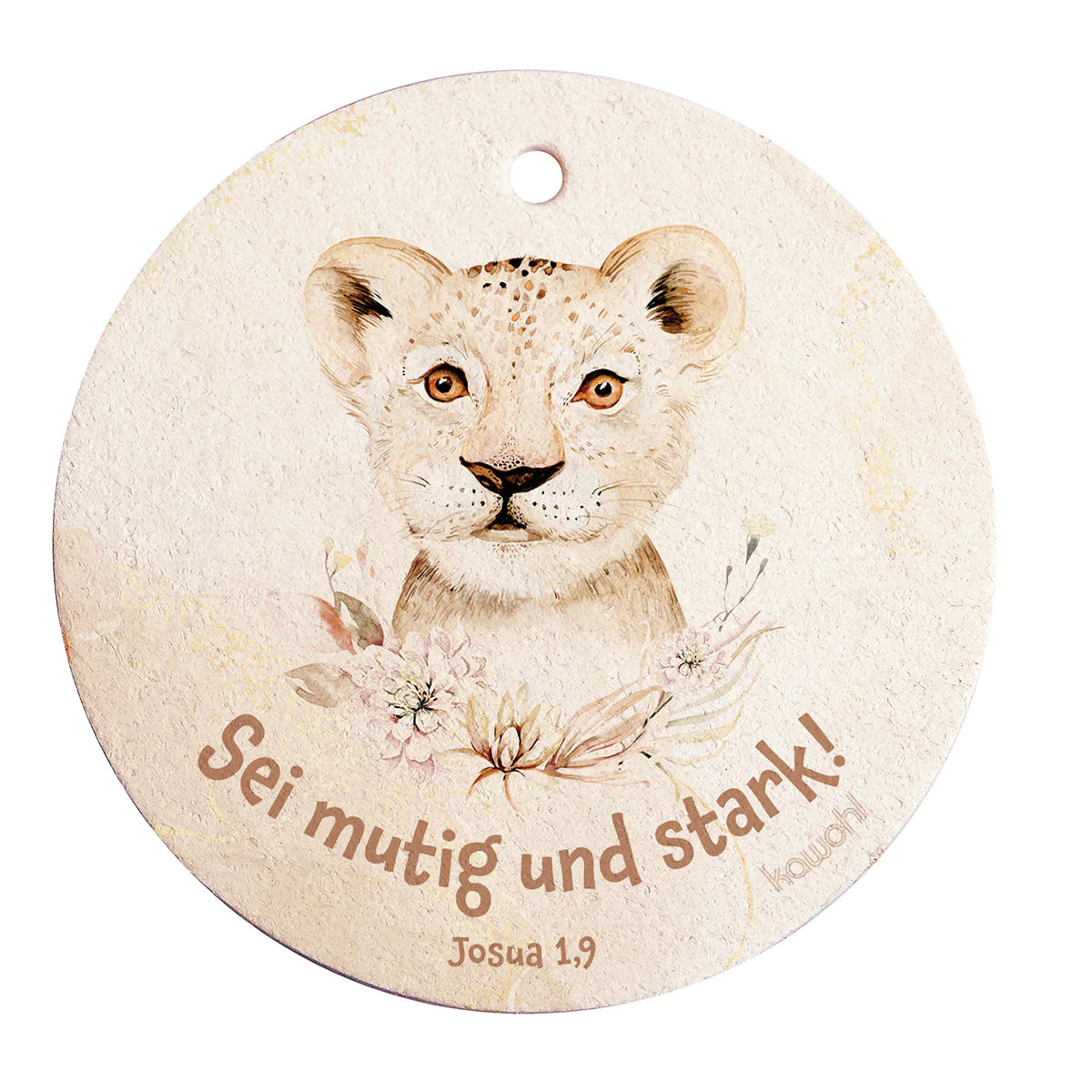 Pop-Up Schwamm - Sei mutig und stark! Josua 1,9