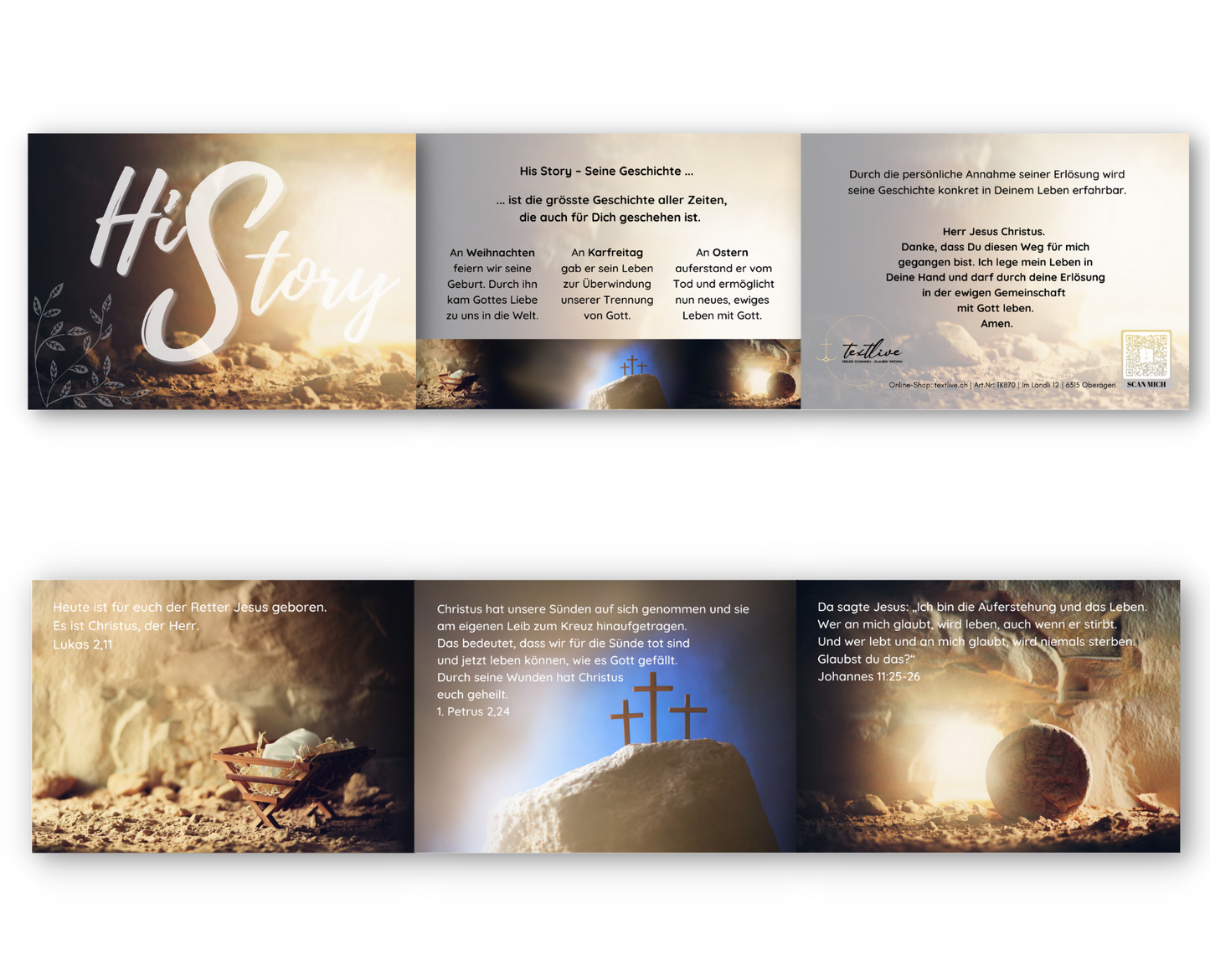 Verteilflyer "His Story - History"