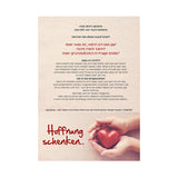 Briefkasten-Flyer 'Hoffnung schenken…'