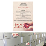 Briefkasten-Flyer 'Hoffnung schenken…'