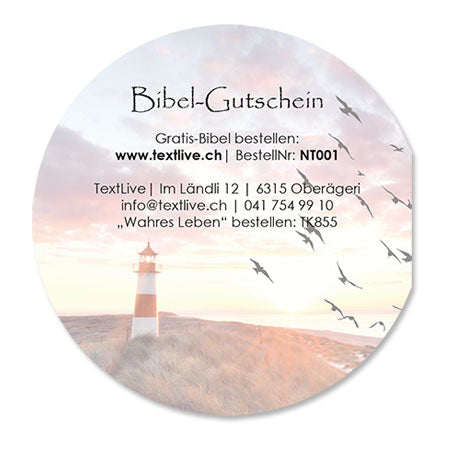 Wahres Leben', ø 9,5 cm
