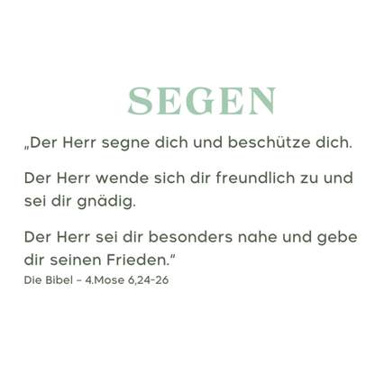 Grusskärtchen - Gott segne dich