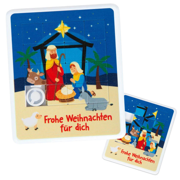 Schiebepuzzle - Frohe Weihnachten für dich