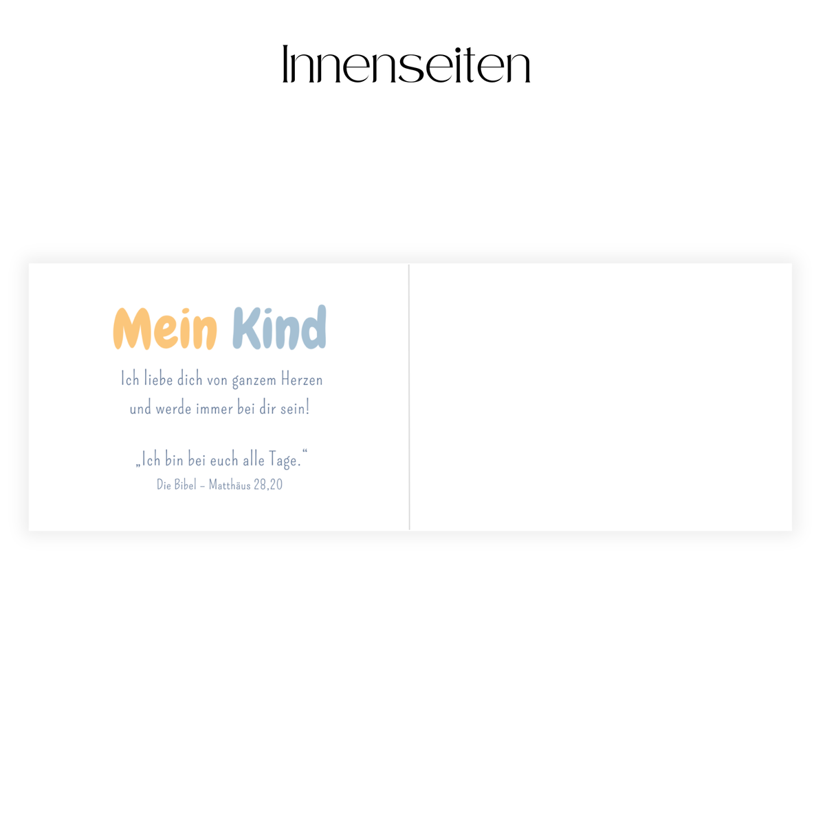 Grusskärtchen - Love you - Jesus