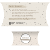 Kissenbox "Für dich - Ein Gruss von Herzen"