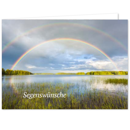 Doppelkarte - Segenswünsche