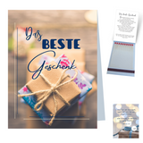 Streichholz-Briefchen 'Das beste Geschenk'