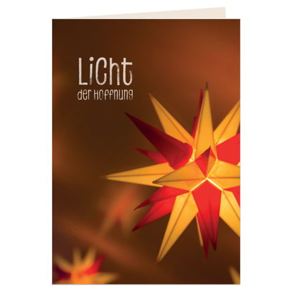 Doppelkarte - Licht der Hoffnung