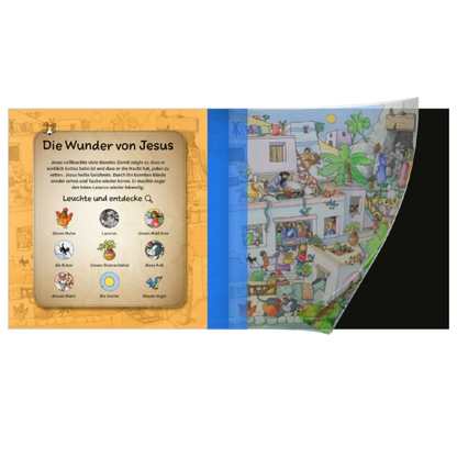 Buch - Leuchte mal! Meine liebsten Bibelgeschichten - Ein Taschenlampenbuch für kleine Entdecker