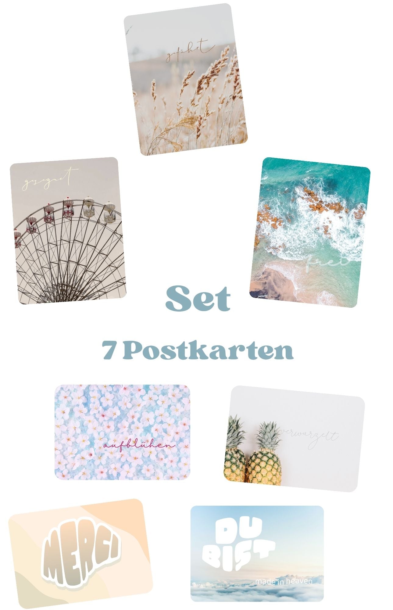 Set 7 Postkarten