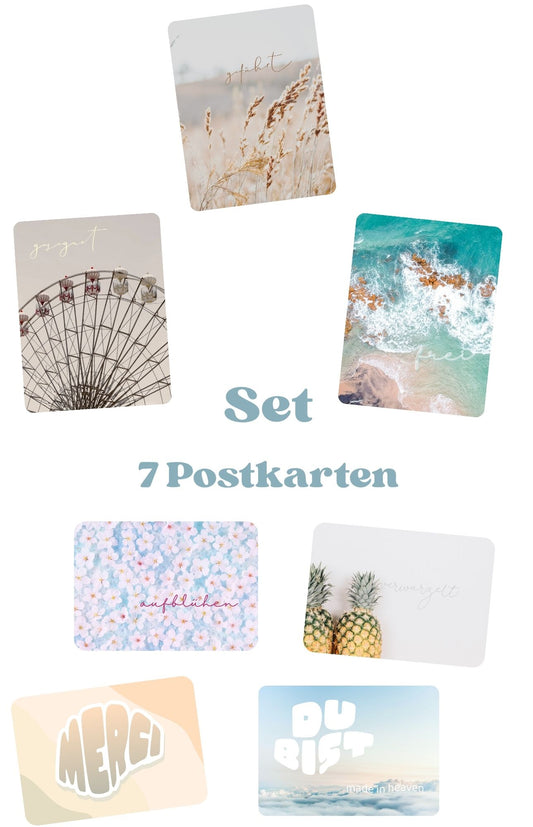 Set 7 Postkarten