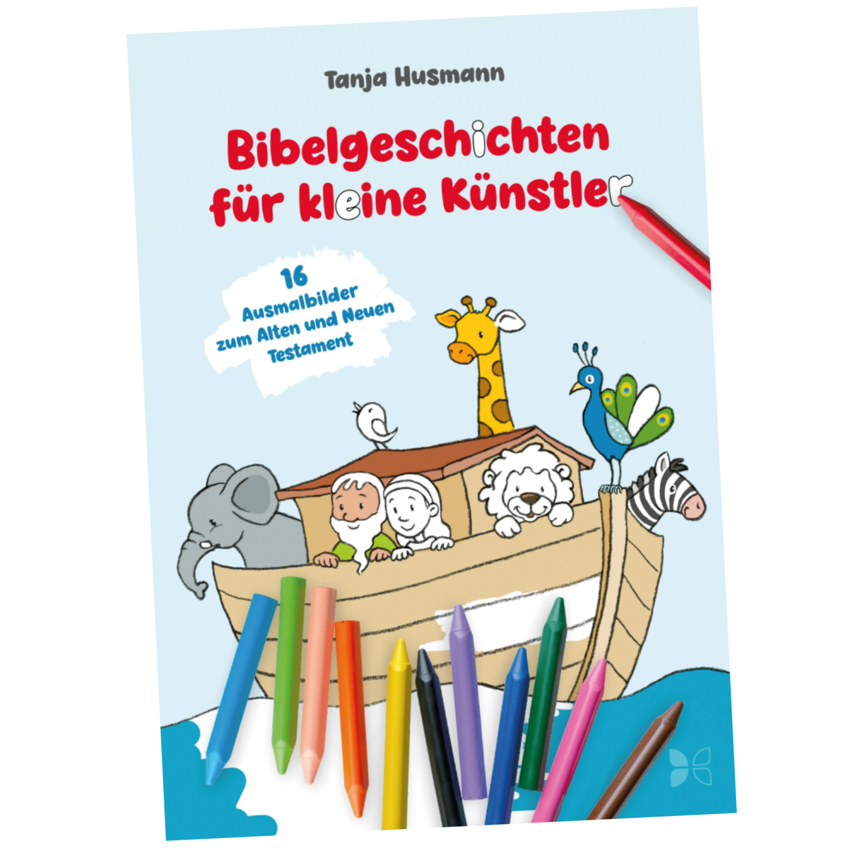 Buch - zum Ausmalen - 16 Bibelgeschichten