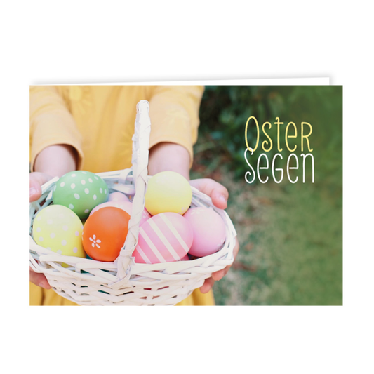 Grusskärtchen - Oster Segen