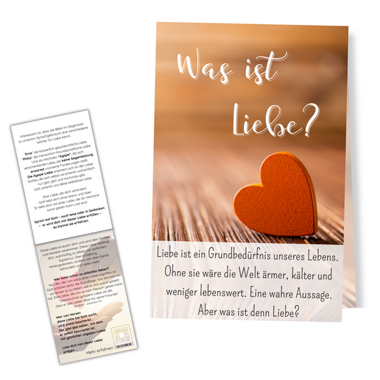 Karte - 'Was ist Liebe?'