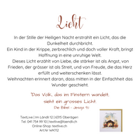 Growing-Karte Samen - Ein Licht