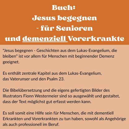 Buch - Jesus begegnen - für Senioren und demenziell Vorerkrankte