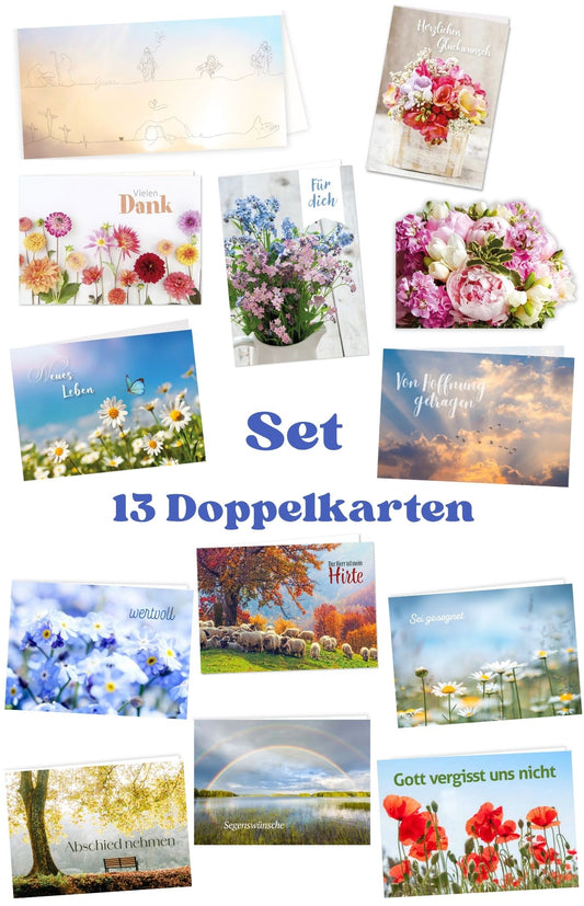 Set 13 Doppelkarten