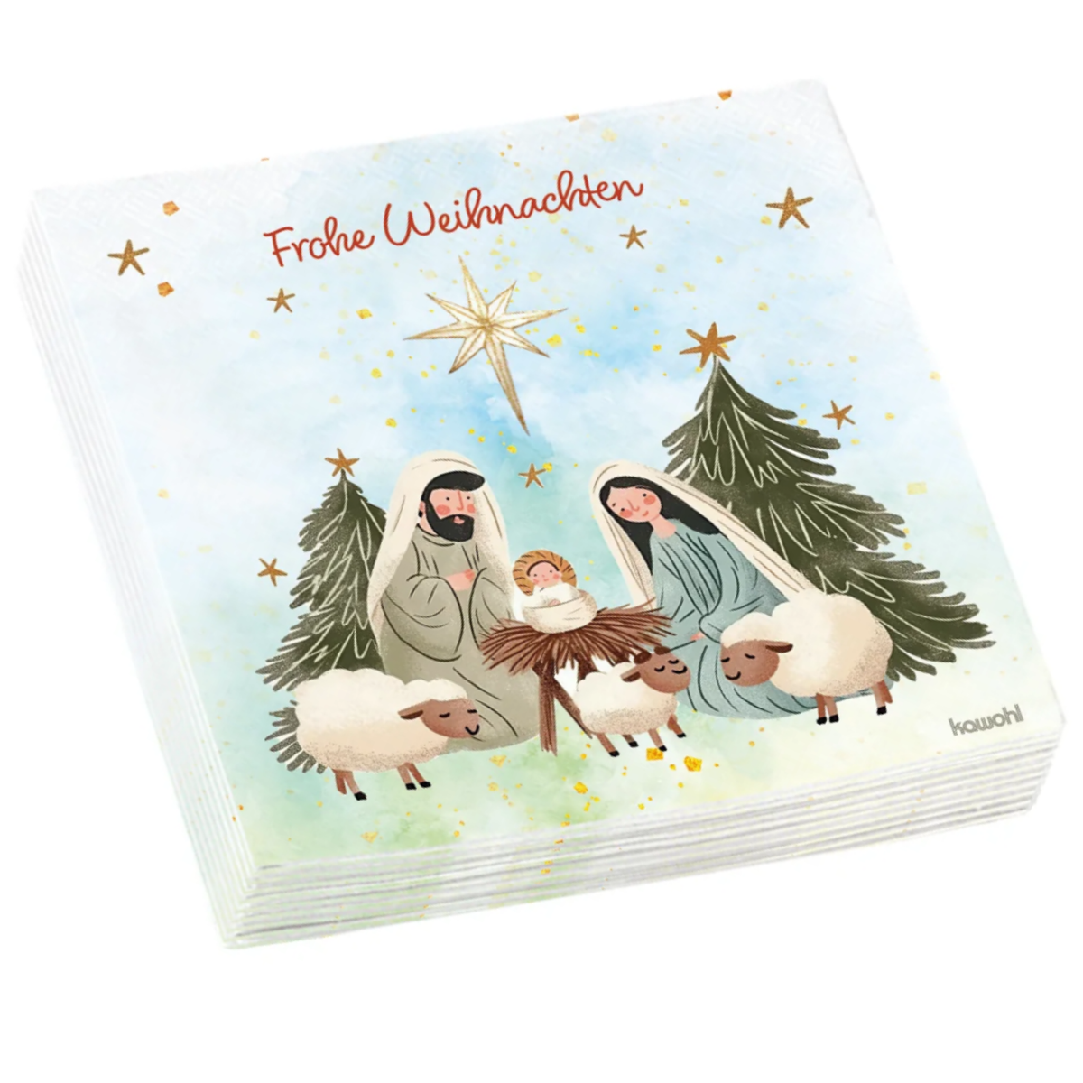 Servietten "Frohe Weihnachten"