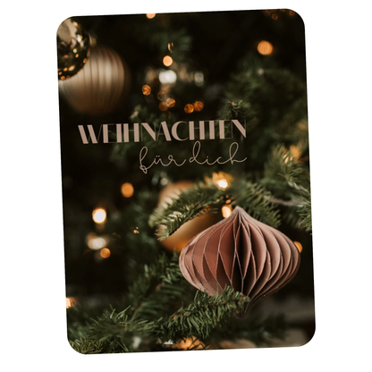 Postkarte - Weihnachten für dich