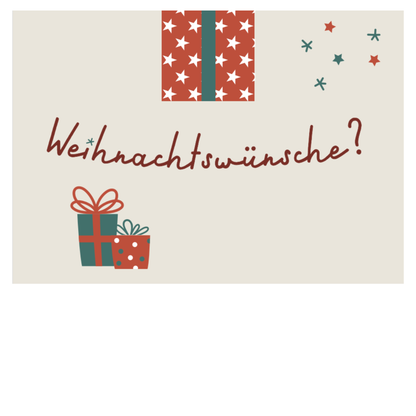 Doppelkarte mit "Pop-Up-Effekt" - Gott möchte dich beschenken