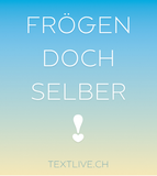 Zuckertüttchen -  Gits Gott würkli? Frögen doch selber