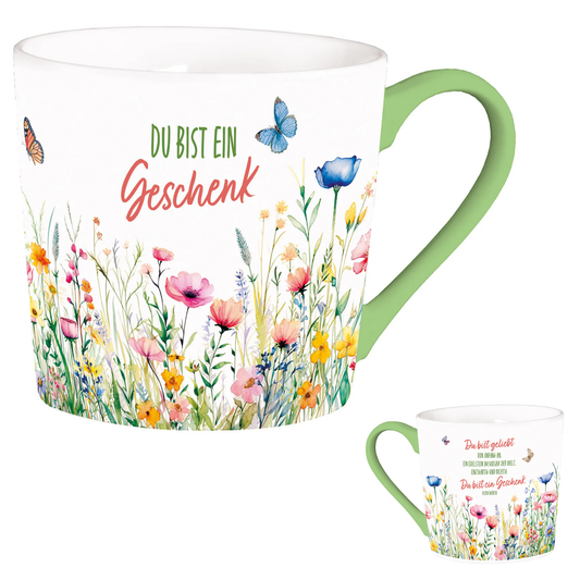 Tasse - Du bist ein Geschenk