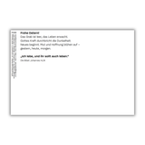 Postkarte - Frohe Ostern "Ich lebe, und ihr sollt auch leben."