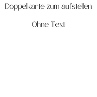 Doppelkarte A6/5 - Verlauf Aquarell