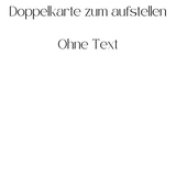 Doppelkarte A6/5 - Verlauf Aquarell