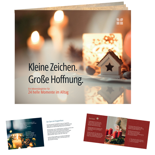 Broschüre - 24 helle Momente im Alltag - Kleine Zeichen.Grosse Hoffnung.