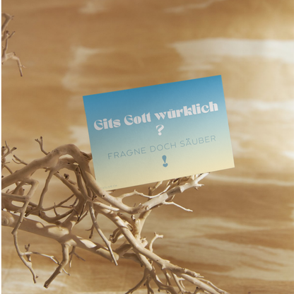 A4 Plakat wetterfest quer - bärndütsch - Gits Gott würklich