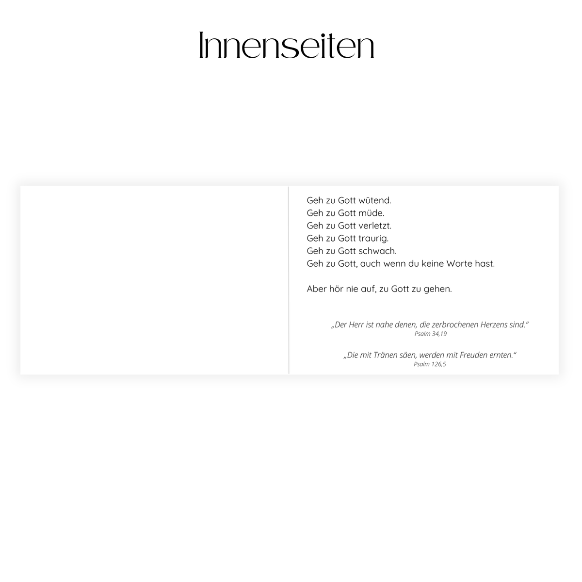 Grusskärtchen - Tränen - Lieber Gott ... amen