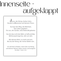 Streichholz-Briefchen - Der König ist unter uns