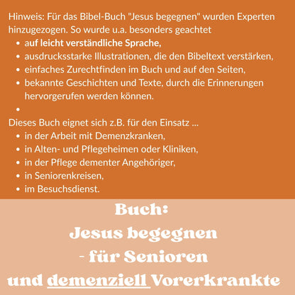 Buch - Jesus begegnen - für Senioren und demenziell Vorerkrankte