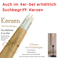 Kerze "Ein Lichtblick"