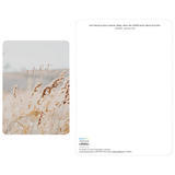 Postkarte - "geführt" - edler SoftTouch-Effekt (samtweich)