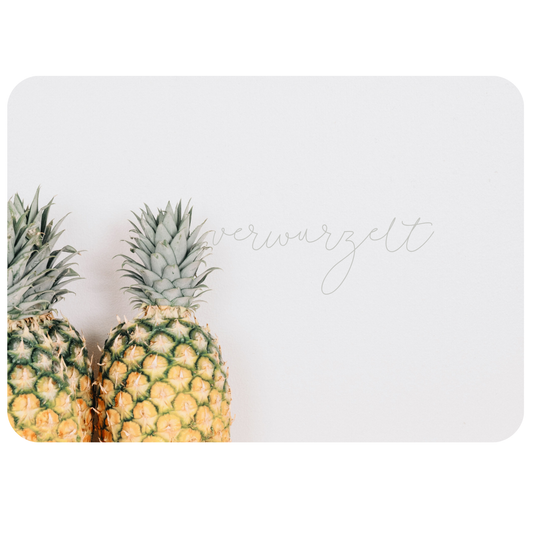 Postkarte - "verwurzelt"