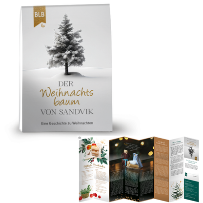 Weihnachtsflyer - Der Weihnachtsbaum von Sandvik