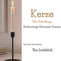 Kerze "Ein Lichtblick"