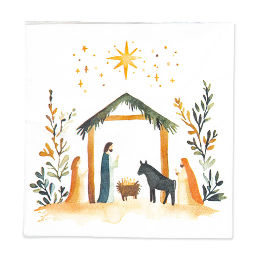 Servietten "Weihnachtskrippe"