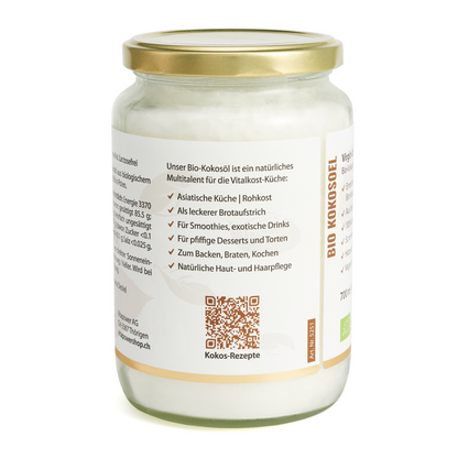BIO-Kokosöl, NEU 700 ml