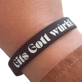 Armband -  Gits Gott würkli? Frögen doch selber