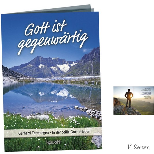 Broschüre - Grussheft "Gott ist gegenwärtig"