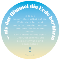 Runde Karte - Als der Himmel die Erde berührte