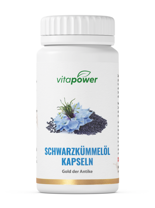 Schwarzkümmelöl Kapseln, 100 Stk.
